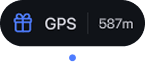 GPS — 587 метров
